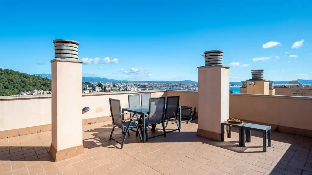 Terraza de Ático en venta en  Palma de Mallorca con Aire acondicionado, Calefacción y Terraza