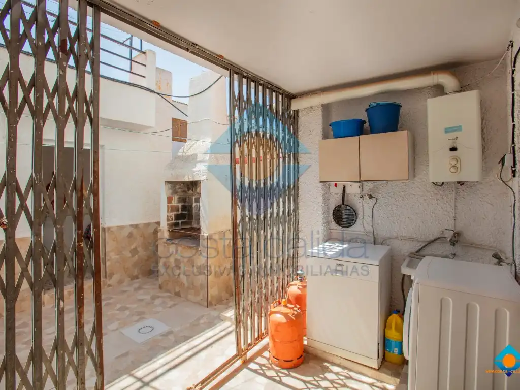 Jardín de Casa o chalet en venta en Mazarrón con Aire acondicionado, Jardín privado y Terraza