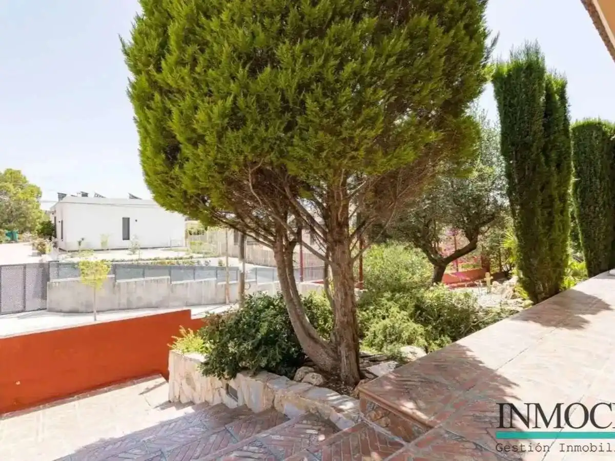 Vista exterior de Casa o xalet en venda en Molina de Segura amb Jardí privat, Terrassa i Piscina