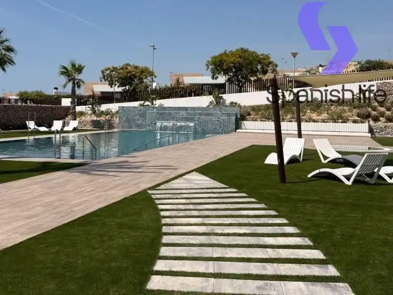 Piscina de Apartamento en venta en Finestrat con Trastero y Piscina