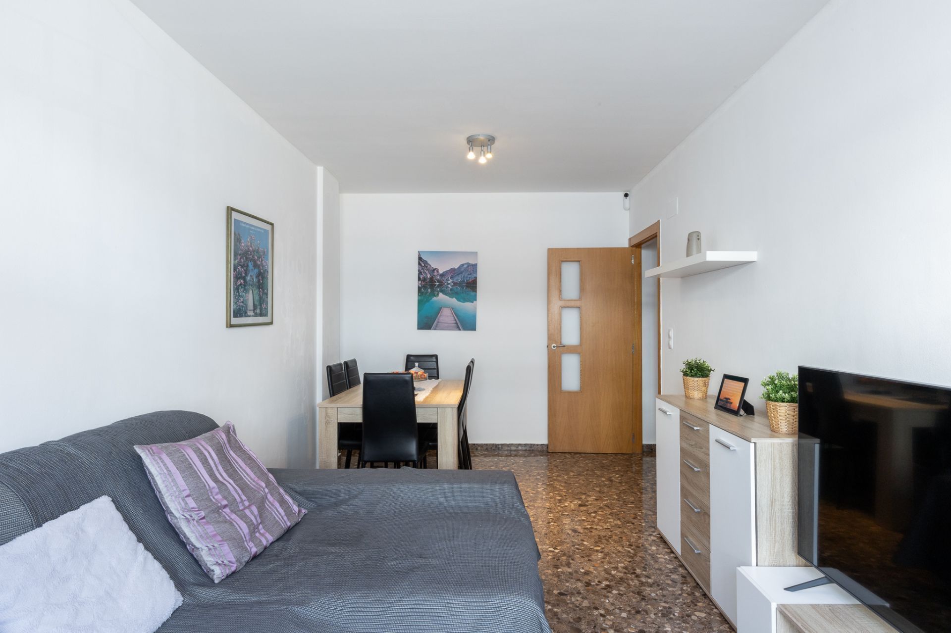 Bedroom of Flat for sale in Alginet  with Air Conditioner and Terrace