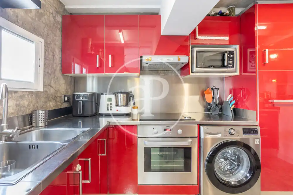 Cocina de Ático en venta en Valencia con Aire acondicionado, Calefacción y Terraza