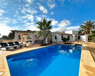 Exterior view of House or chalet for sale in Moraira  with Air Conditioner, Heating and Private garden