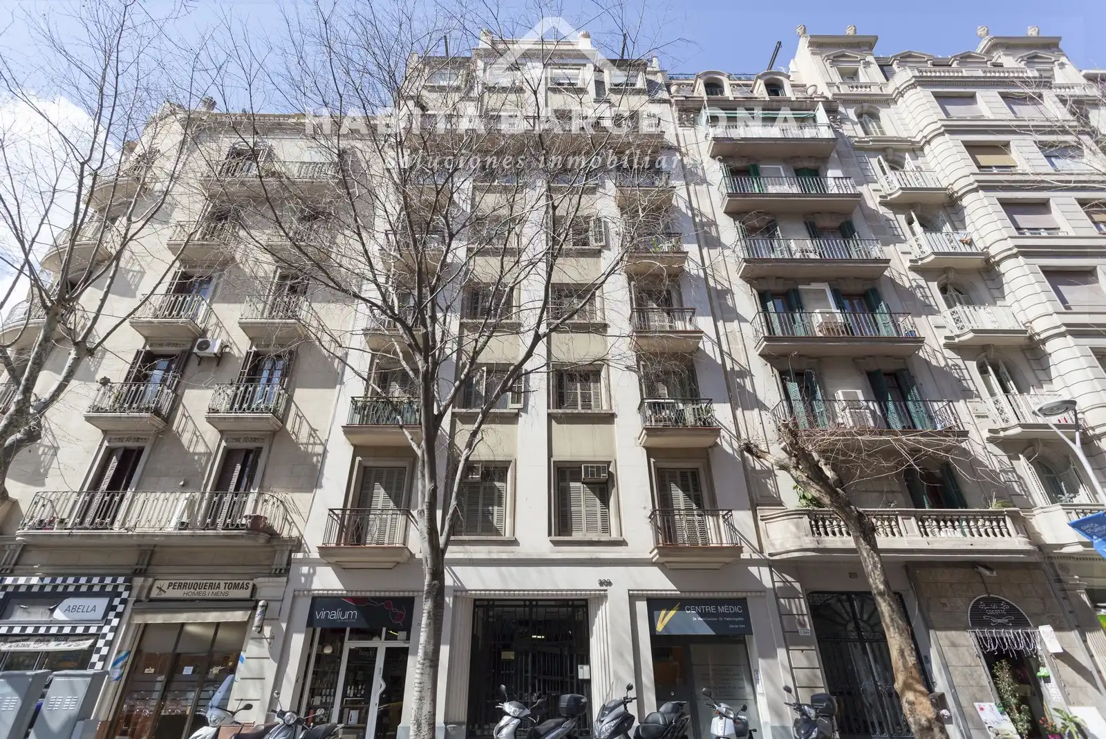 Exterior view of Flat for rent in Barcelona  with Air Conditioner, Heating and Parquet flooring