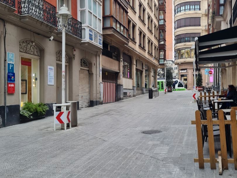 Vista exterior de Local de lloguer en Bilbao 