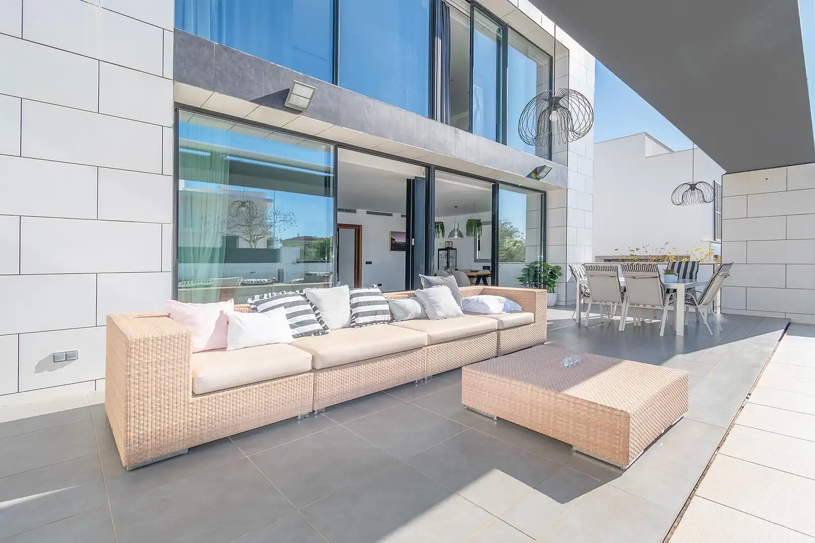 Terrassa de Casa o xalet en venda en  Palma de Mallorca amb Aire condicionat, Calefacció i Jardí privat