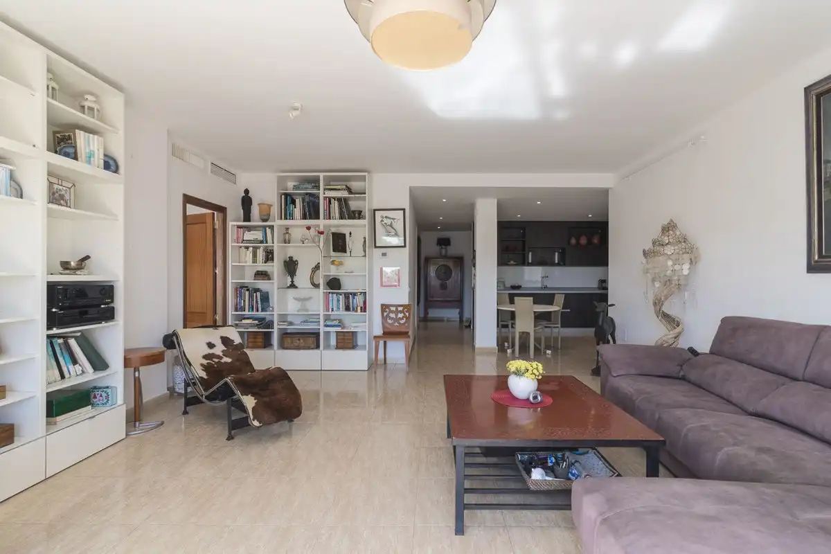 Living room of Attic for sale in Marbella  with Air Conditioner, Terrace and Furnished