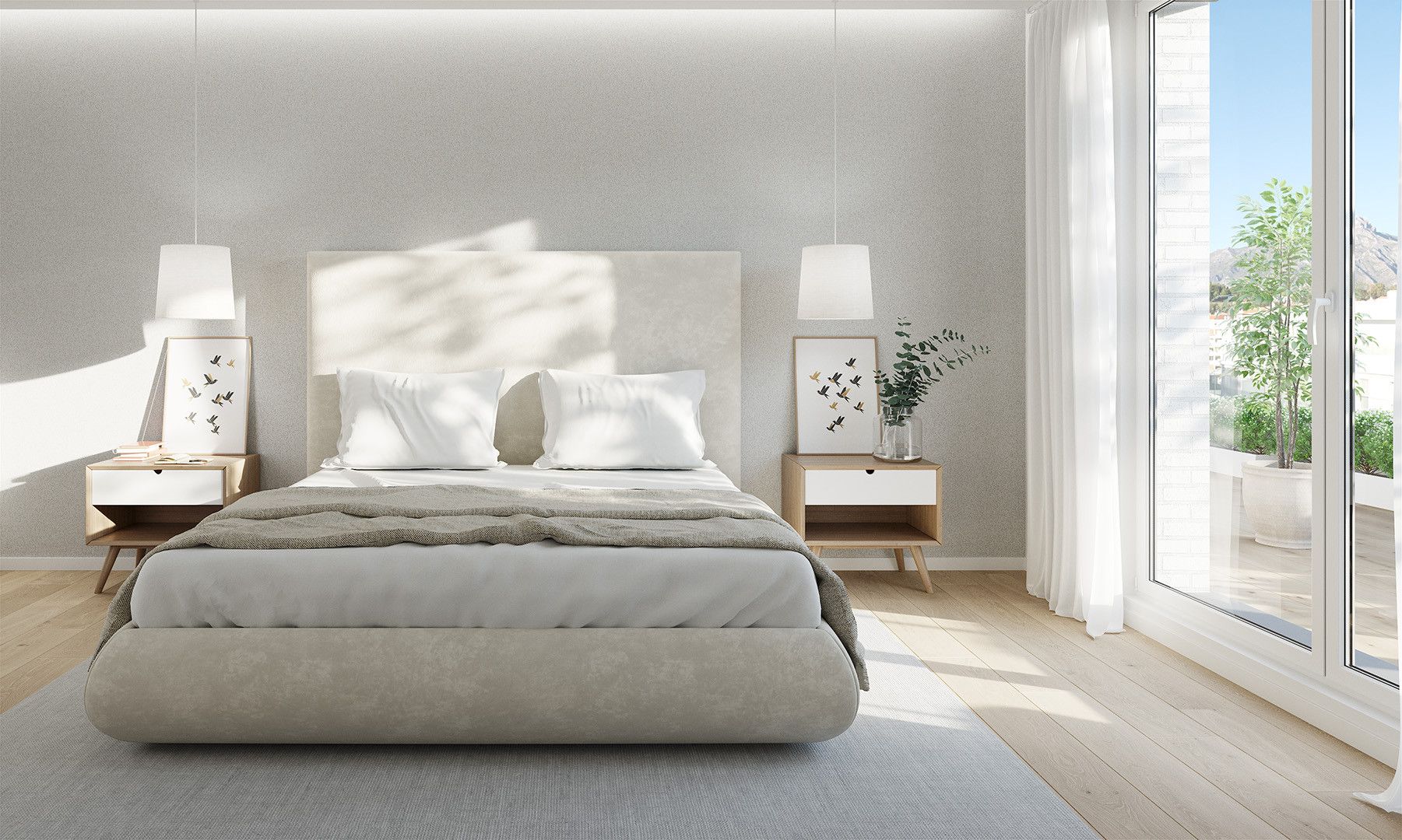 Dormitori de Apartament en venda en Marbella amb Aire condicionat, Terrassa i Traster