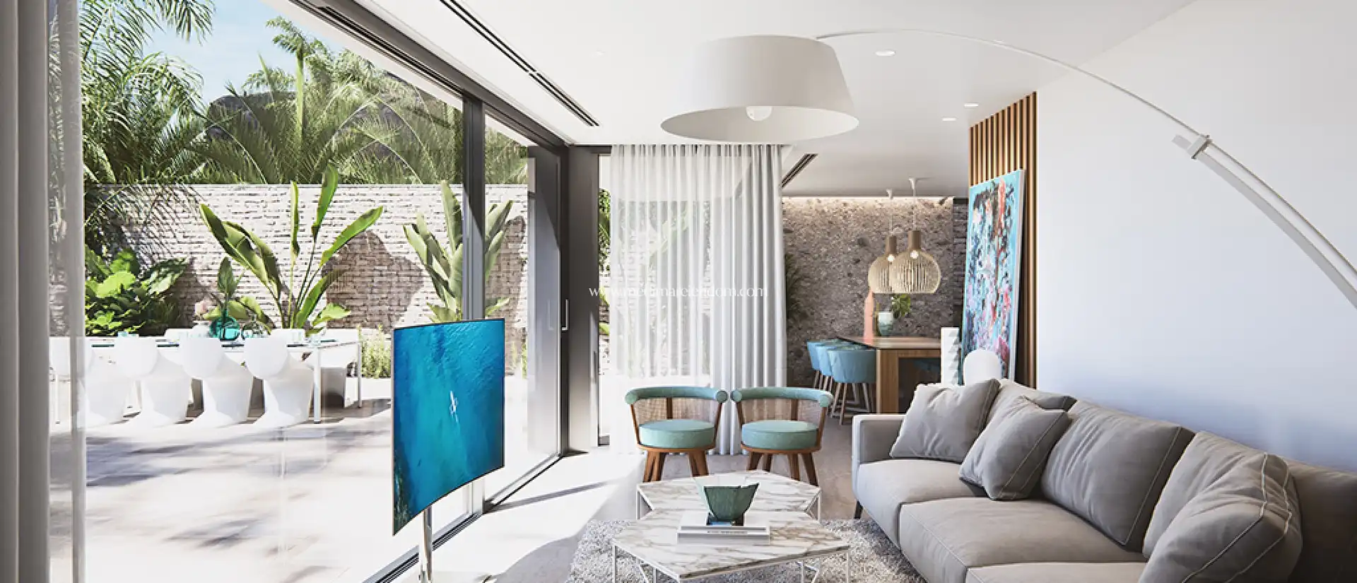 Sala de estar de Casa o chalet en venta en Cartagena