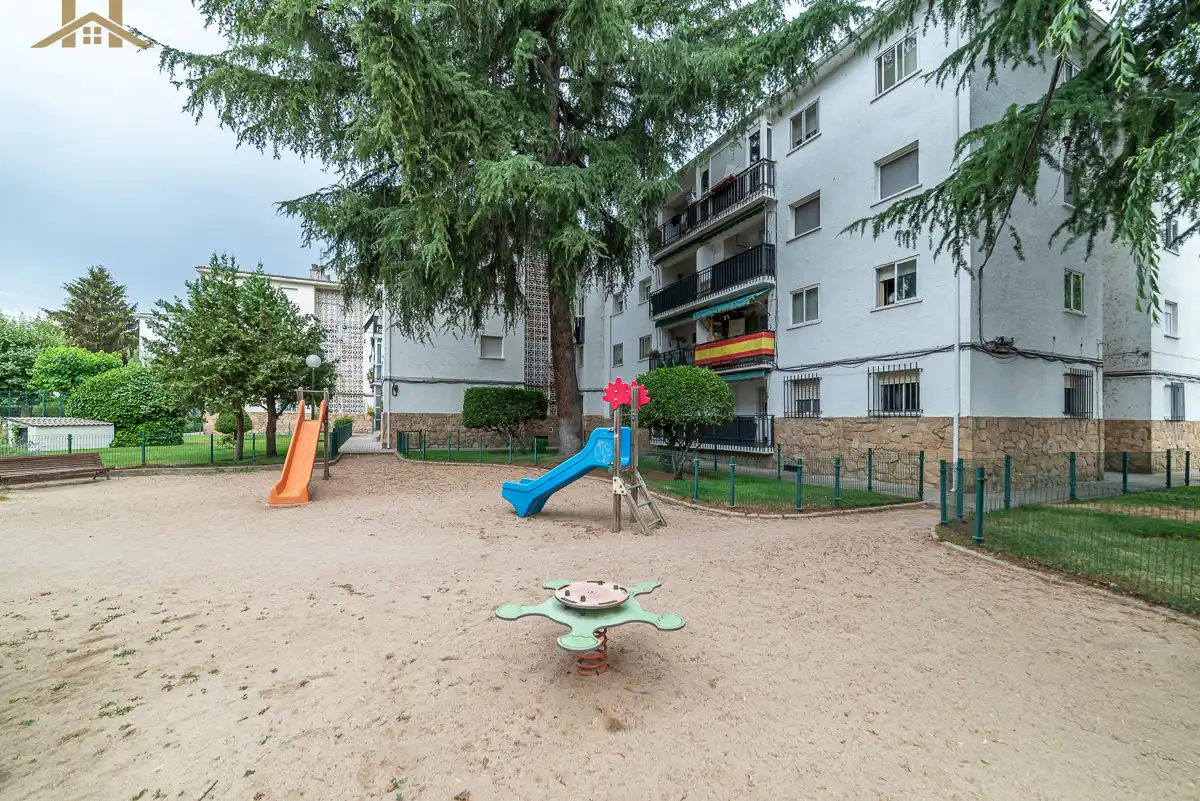 Parking of Flat for sale in Collado Villalba  with Heating, Terrace and Community pool