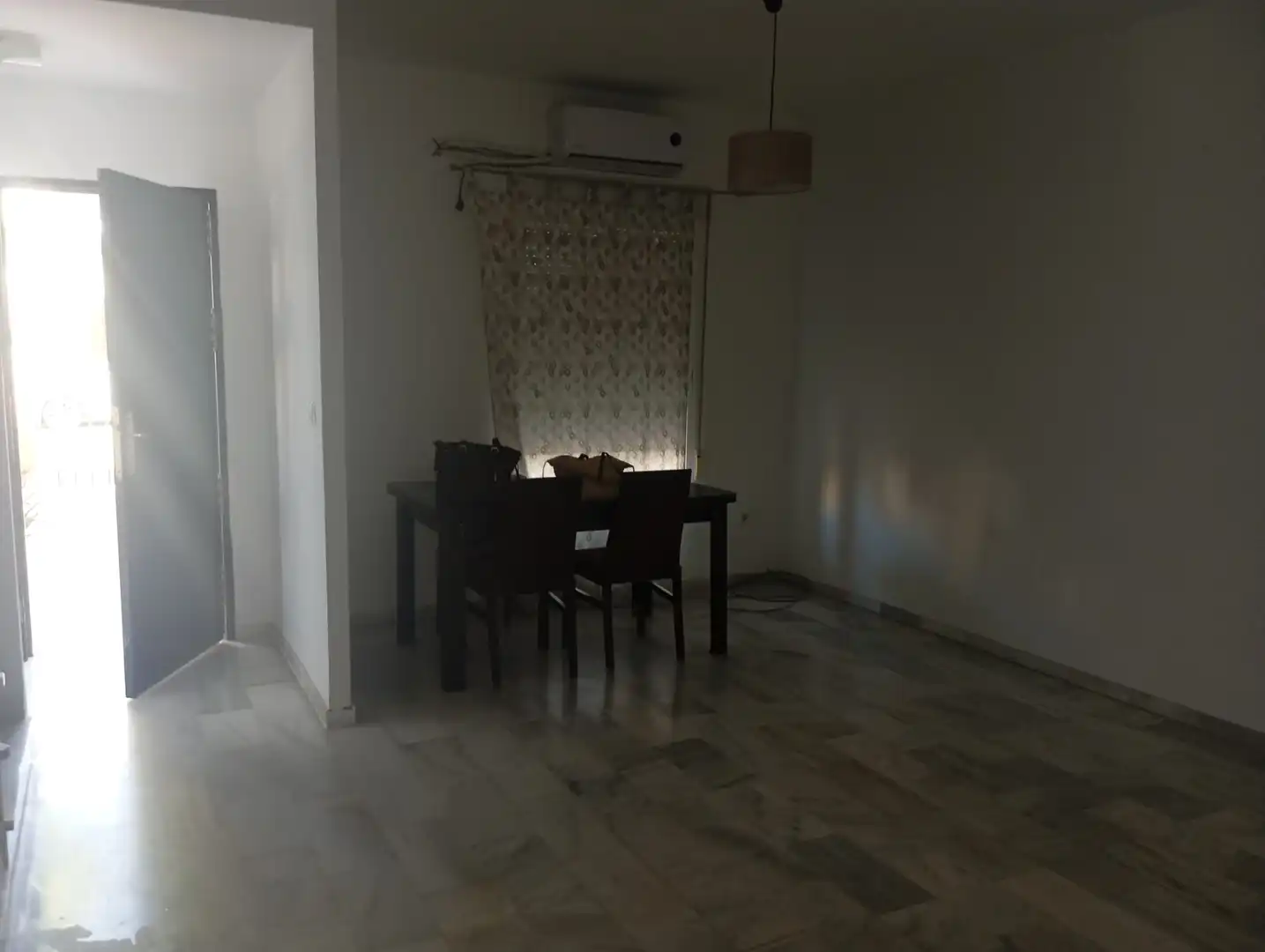 Dining room of Detached homes for rent in Pilas  with Air Conditioner, Terrace and Washing machine
