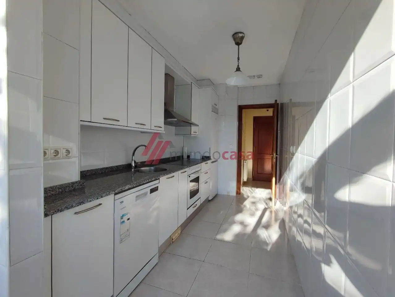 Kitchen of Flat for rent in Narón  with Heating, Parquet flooring and Storage room