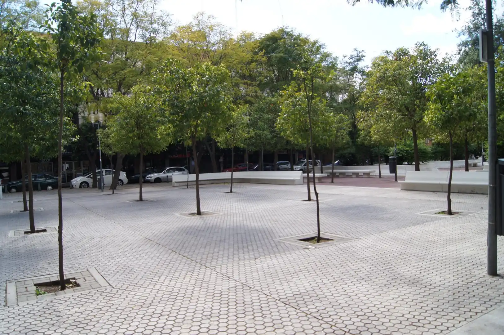 Exterior view of Flat for sale in Sevilla  with Air Conditioner, Private garden and Terrace