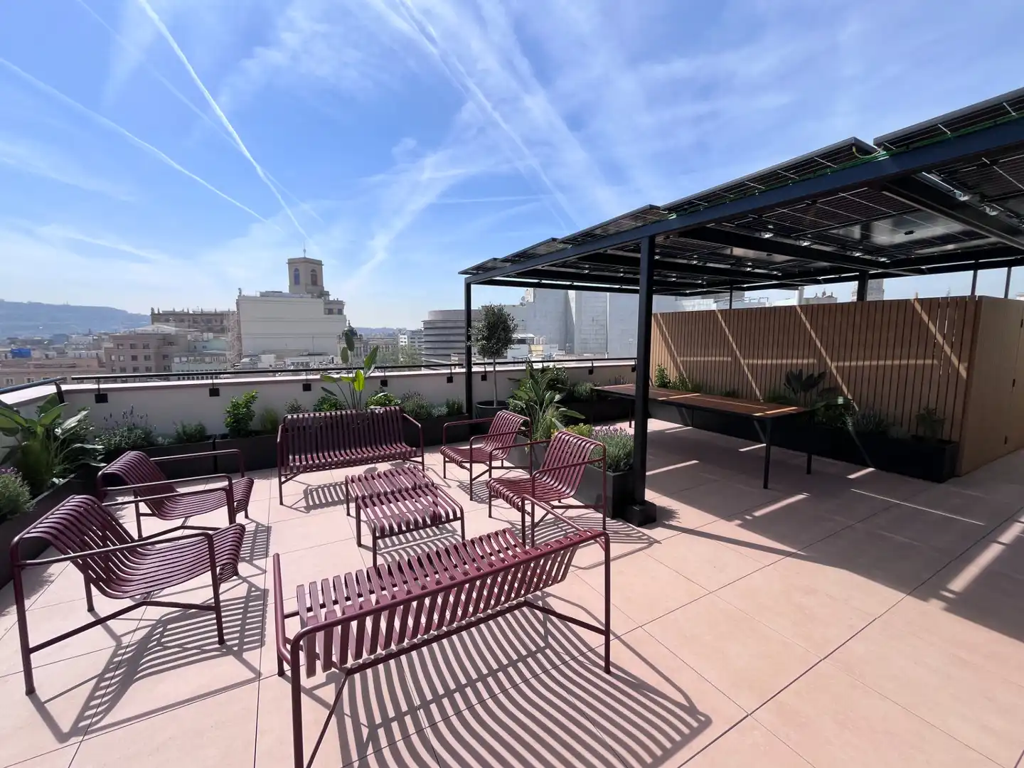 Terraza de Oficina de alquiler en Barcelona con Aire acondicionado, Calefacción y Terraza