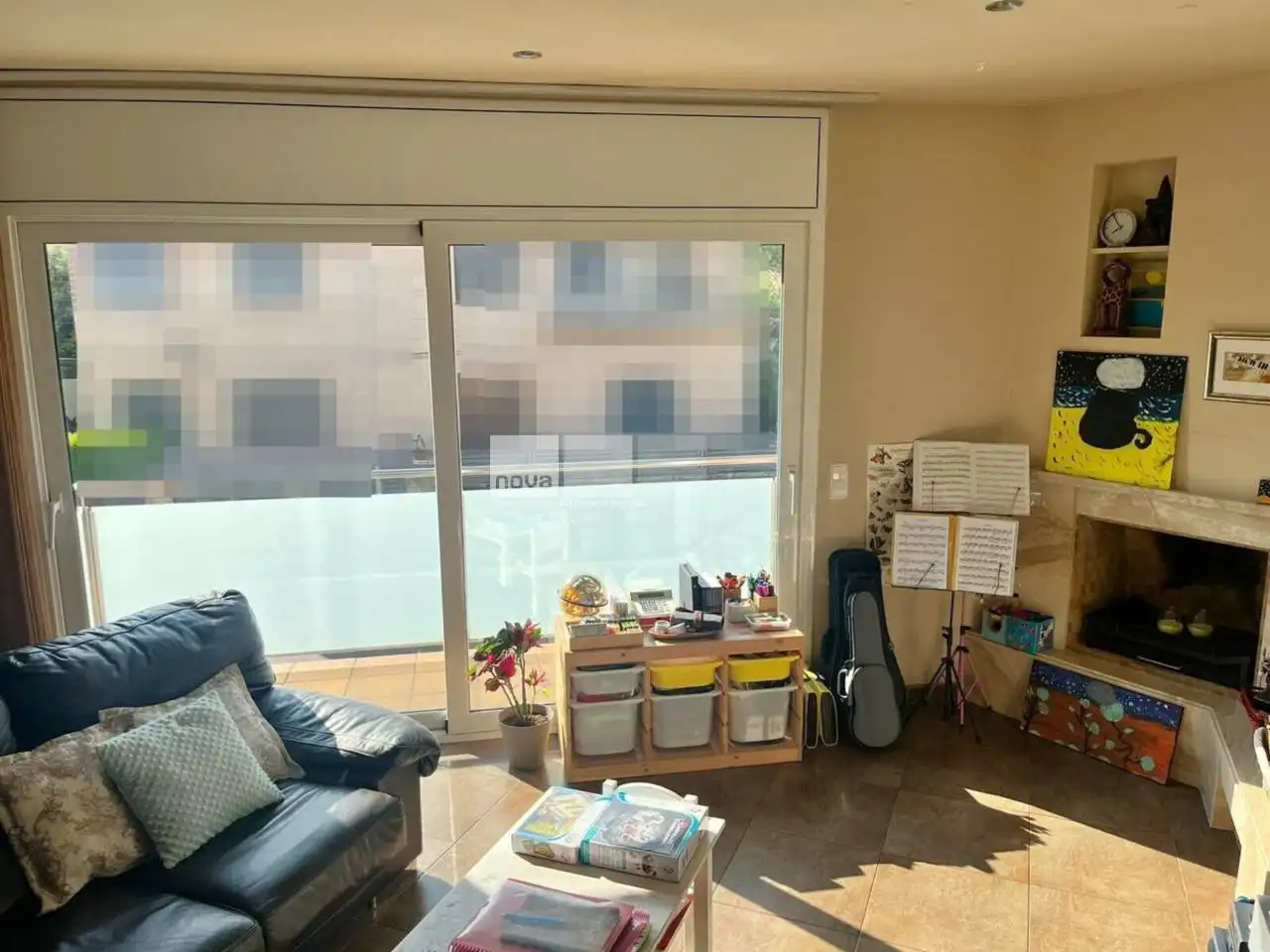 Sala d'estar de Casa o xalet de lloguer en Tona amb Calefacció i Terrassa