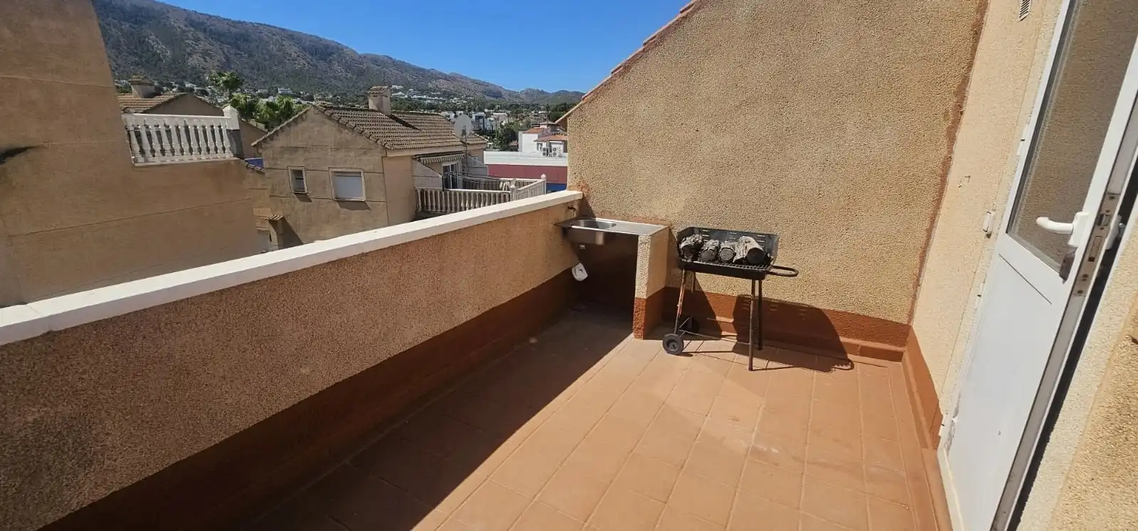Terrassa de Apartament en venda en L'Alfàs del Pi amb Aire condicionat, Calefacció i Jardí privat