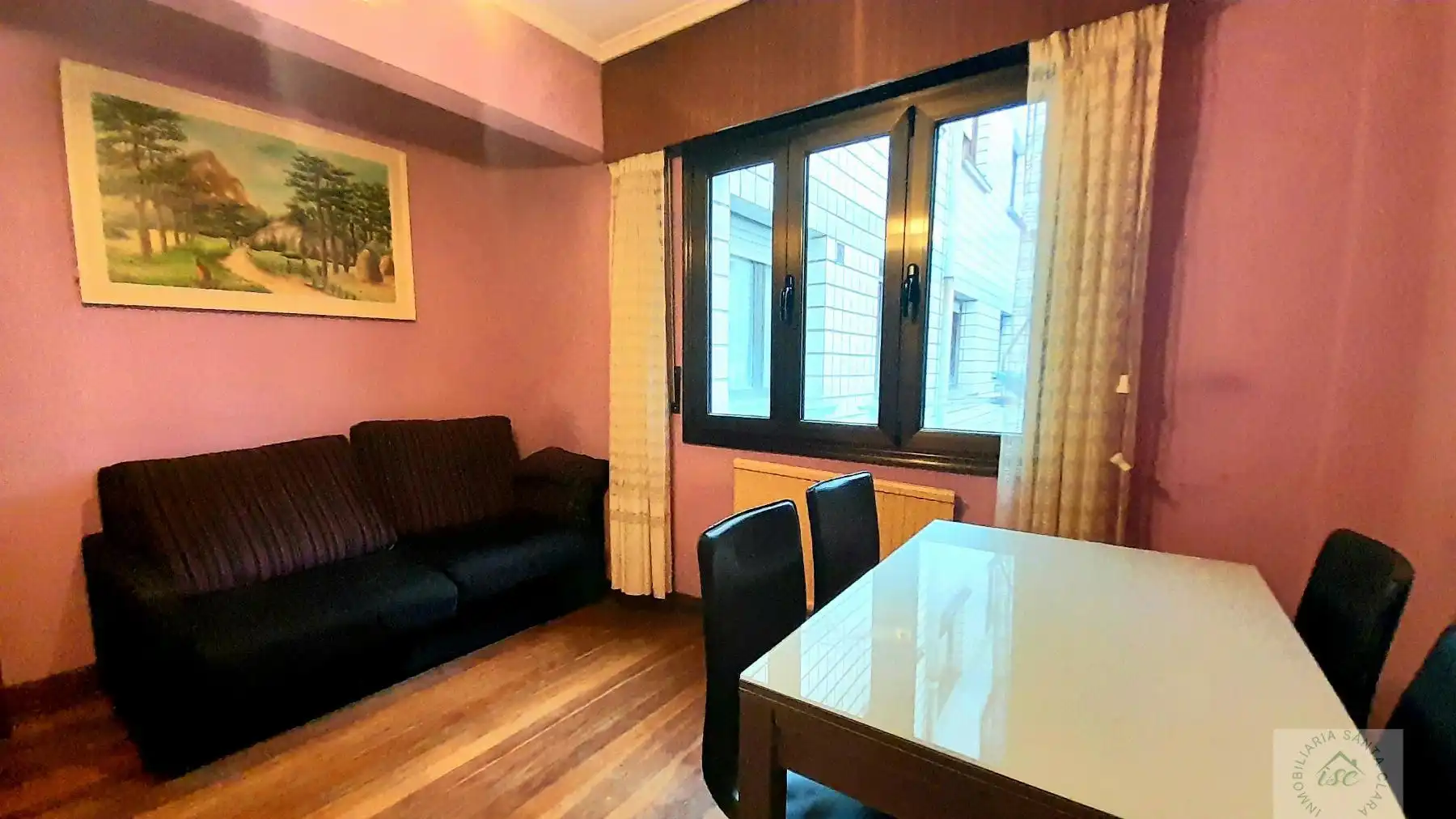 Sala d'estar de Pis en venda en Bilbao  amb Calefacció i Terrassa
