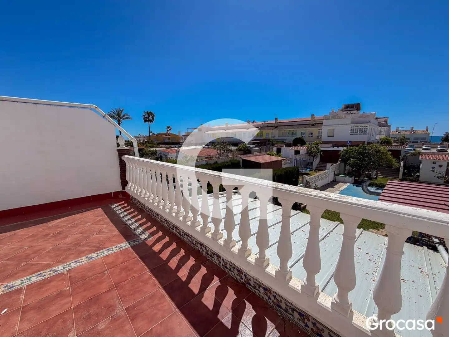Terraza de Casa o chalet en venta en Rincón de la Victoria con Aire acondicionado, Jardín privado y Terraza