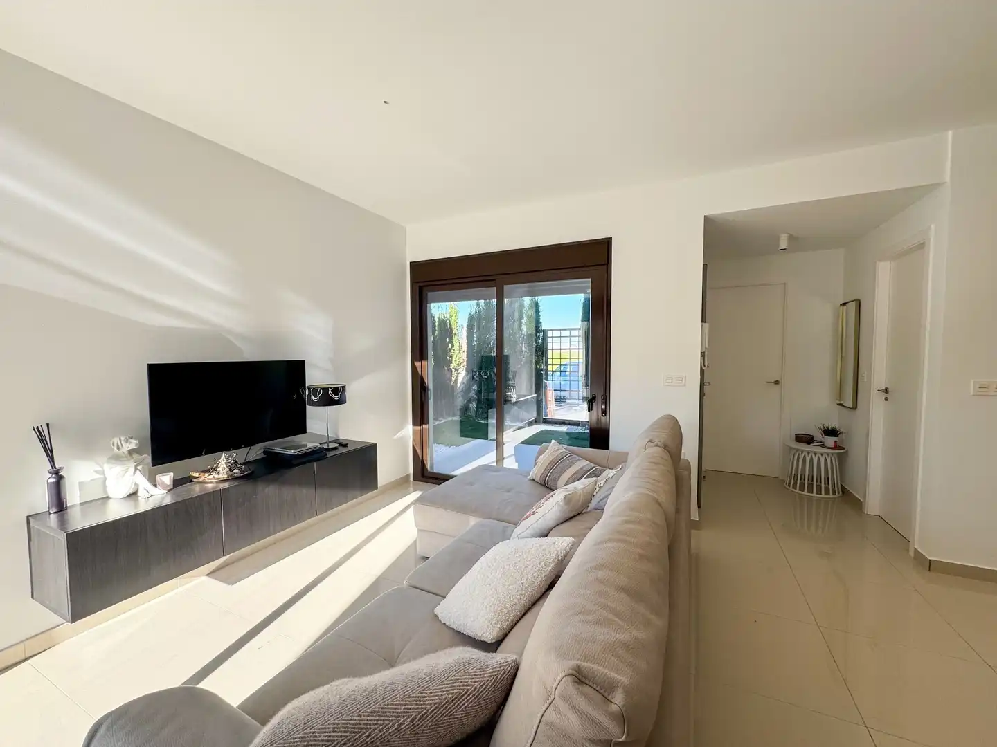 Wohnzimmer von Haus oder Chalet zum Verkauf in Algorfa mit Klimaanlage, Heizung und Privatgarten