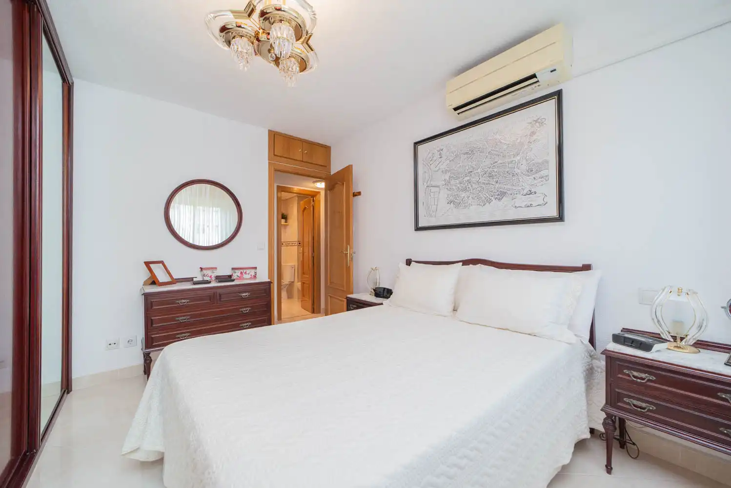 Bedroom of Flat for sale in Móstoles  with Air Conditioner, Heating and Terrace