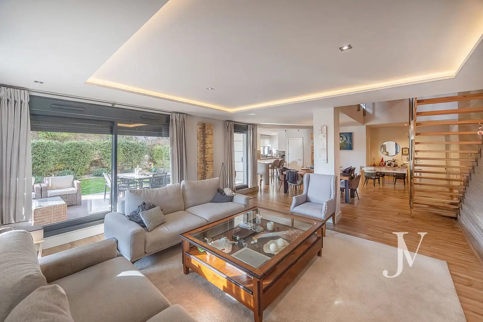 Sala de estar de Piso en venta en Majadahonda con Aire acondicionado, Calefacción y Jardín privado