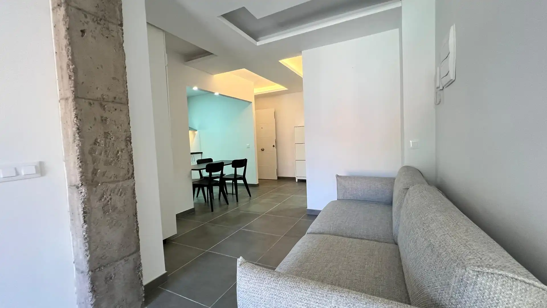Sala de estar de Piso en venta en San Cristóbal de la Laguna con Trastero y Amueblado