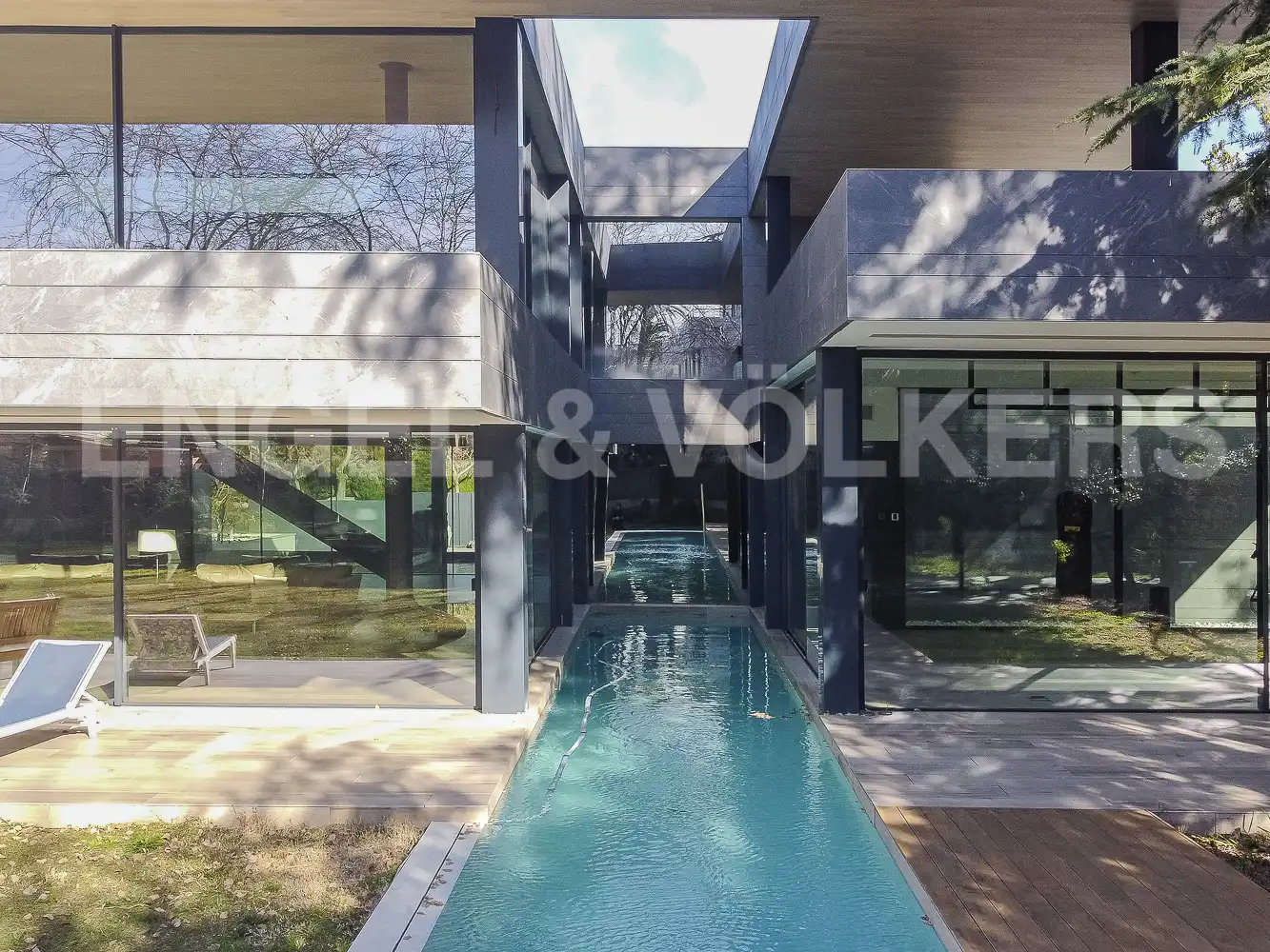 Piscina de Casa o xalet de lloguer en Sant Cugat del Vallès amb Aire condicionat, Calefacció i Jardí privat