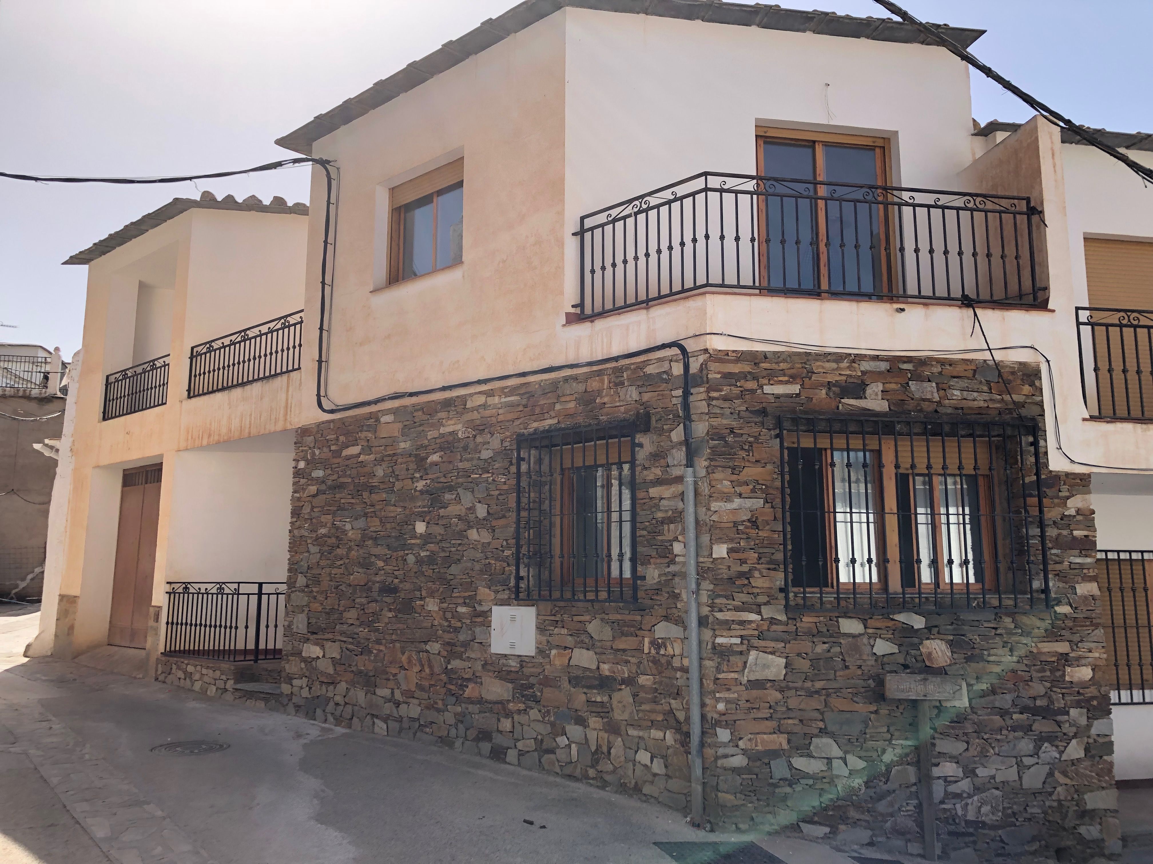 Exterior view of Single-family semi-detached for sale in Nevada  with Terrace, Storage room and Balcony
