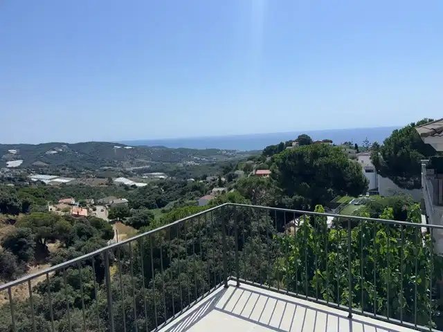 Exterior view of Houses for sale in Sant Cebrià de Vallalta  with Air Conditioner, Heating and Private garden