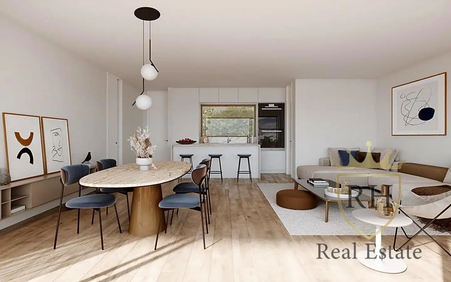 Sala d'estar de Àtic en venda en Benidorm amb Aire condicionat, Terrassa i Piscina comunitària