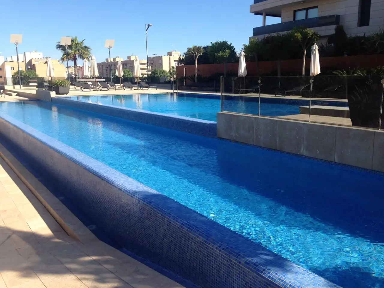 Piscina de Apartament en venda en Eivissa amb Aire condicionat, Calefacció i Jardí privat