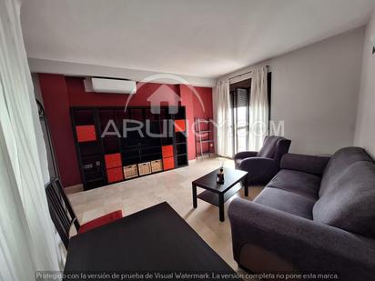 Living room of Flat for sale in Alcalá de Guadaira  with Air Conditioner, Parquet flooring and Terrace