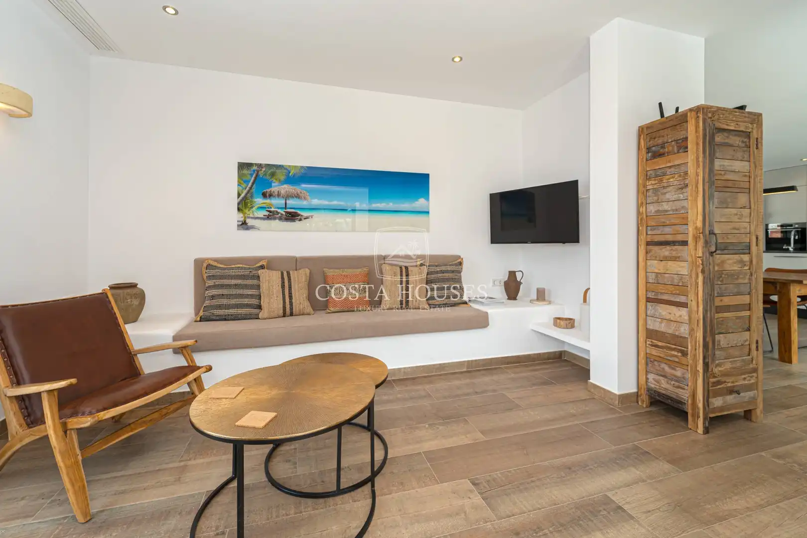 Living room of Houses for sale in Jávea / Xàbia  with Air Conditioner, Heating and Private garden