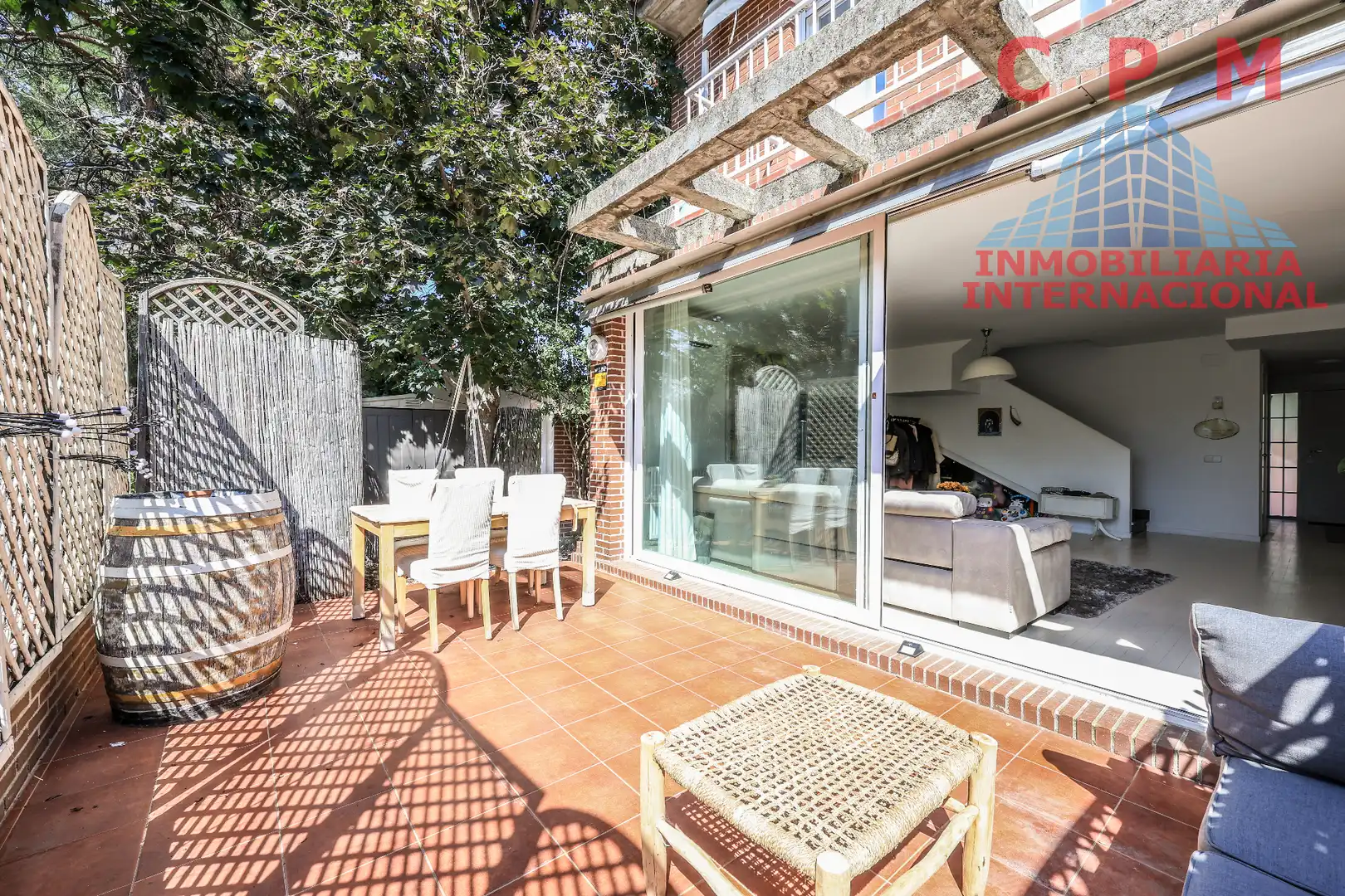 Terrace of Houses for rent in La Moraleja  with Air Conditioner, Heating and Private garden