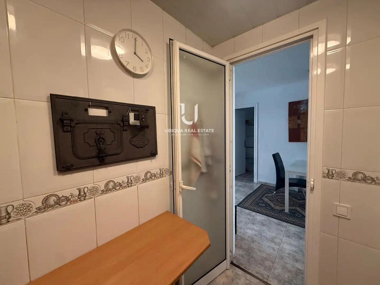 Kitchen of Flat for rent in L'Hospitalet de Llobregat  with Air Conditioner, Heating and Furnished