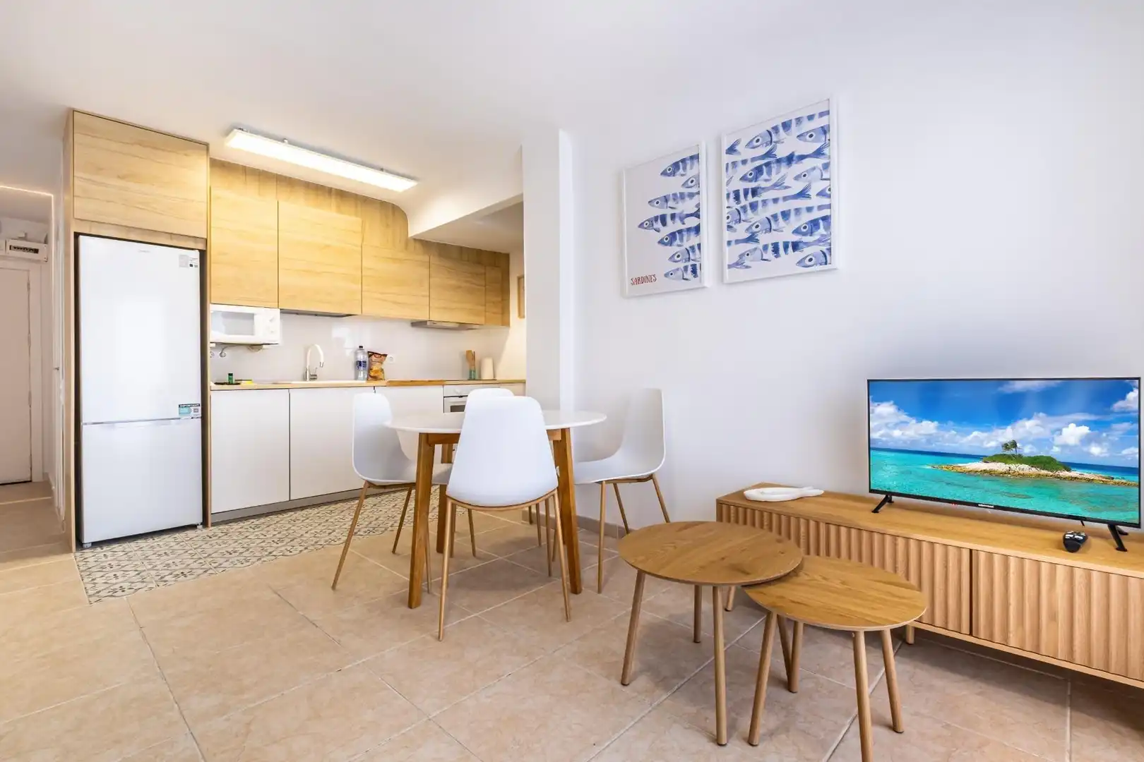 Cuina de Apartament en venda en Jávea / Xàbia amb Aire condicionat, Calefacció i Moblat