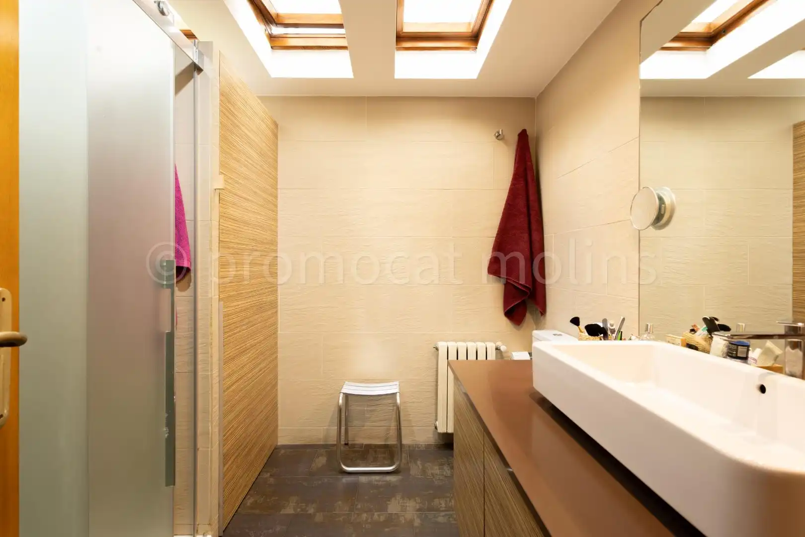Baño de Casa o chalet en venta en Molins de Rei con Aire acondicionado, Calefacción y Jardín privado