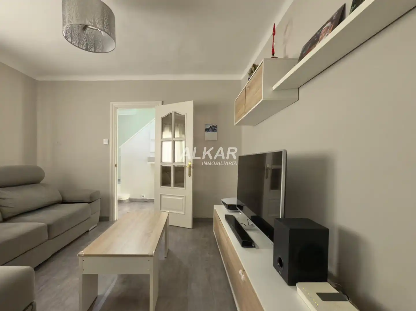 Sala de estar de Casa o chalet en venta en Tudela con Aire acondicionado, Calefacción y Parquet