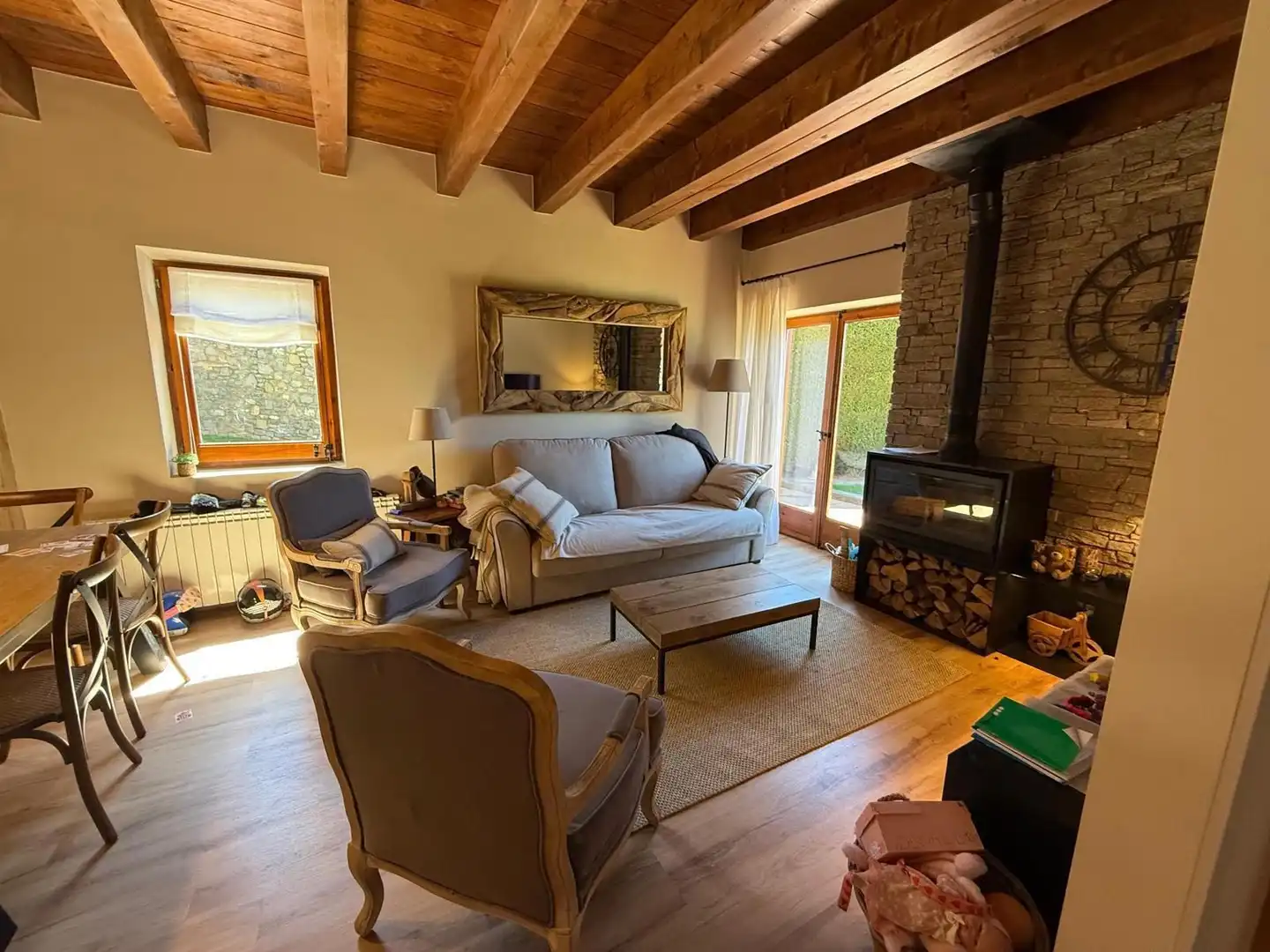 Sala de estar de Casa o chalet en venta en Alp con Calefacción, Piscina y Piscina comunitaria