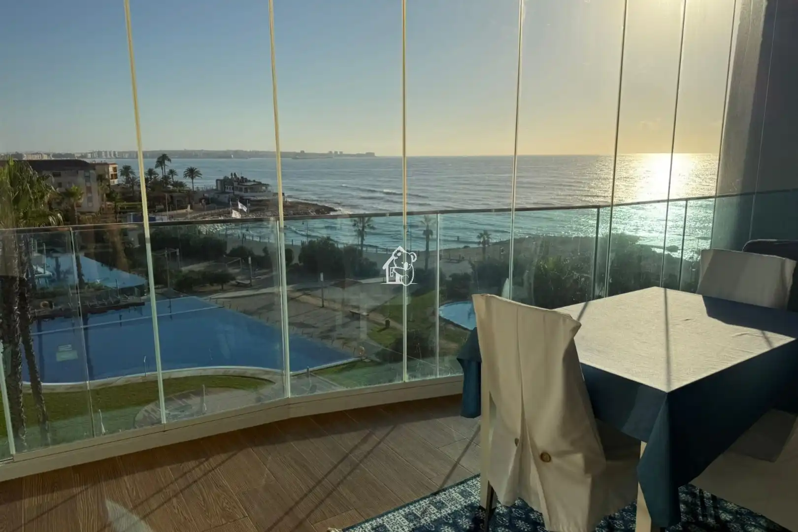 Balcony of Apartments for rent in Torrevieja  with Air Conditioner, Terrace and Swimming Pool