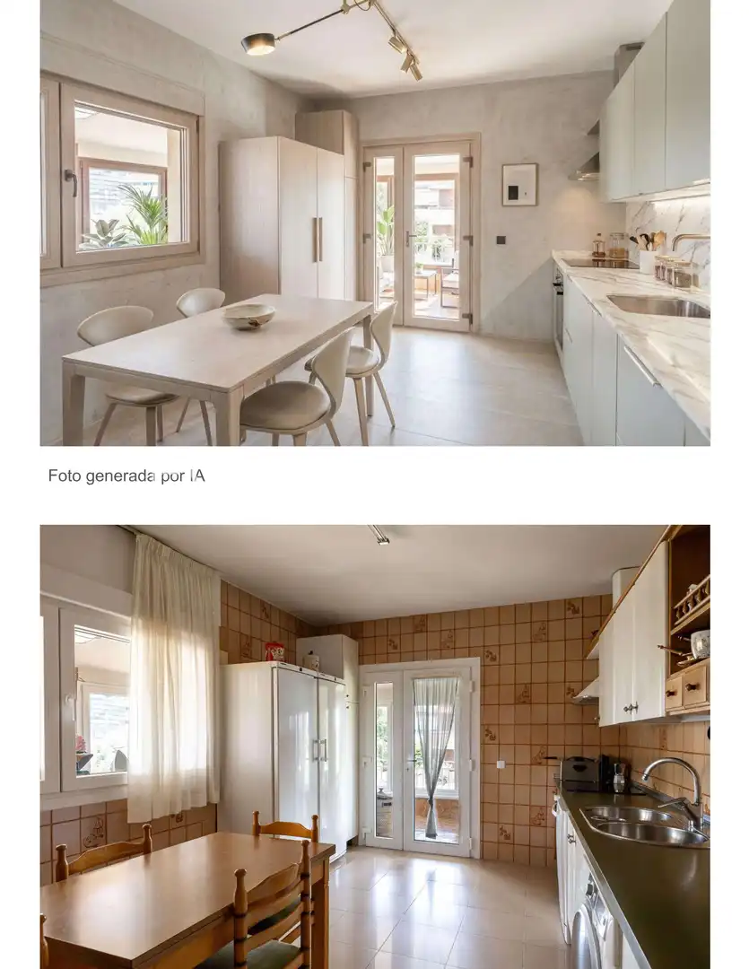 Cocina de Casa o chalet en venta en La Moraleja con Calefacción, Jardín privado y Parquet