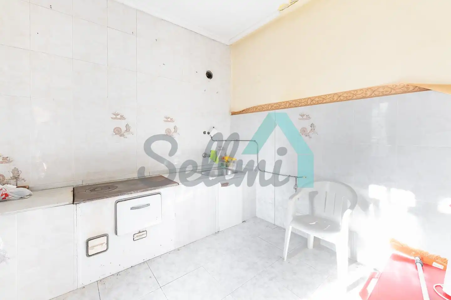 Cuina de Casa o xalet en venda en Langreo amb Jardí privat i Parquet