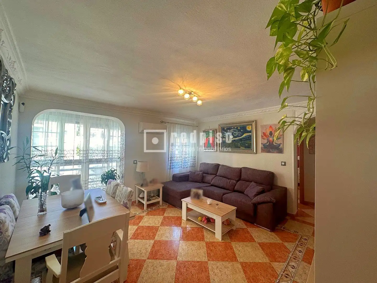 Living room of Flat for sale in Málaga  with Air Conditioner, Heating and Terrace
