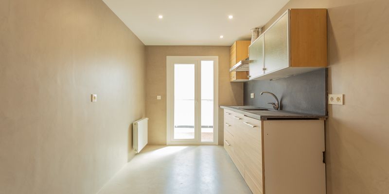 Kitchen of Flat for sale in Santa Fe  with Air Conditioner, Terrace and Balcony