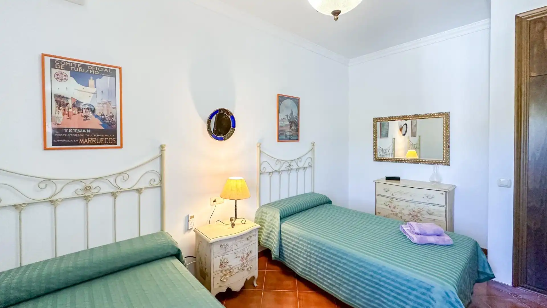 Bedroom of Houses for sale in Almogía  with Air Conditioner, Private garden and Terrace