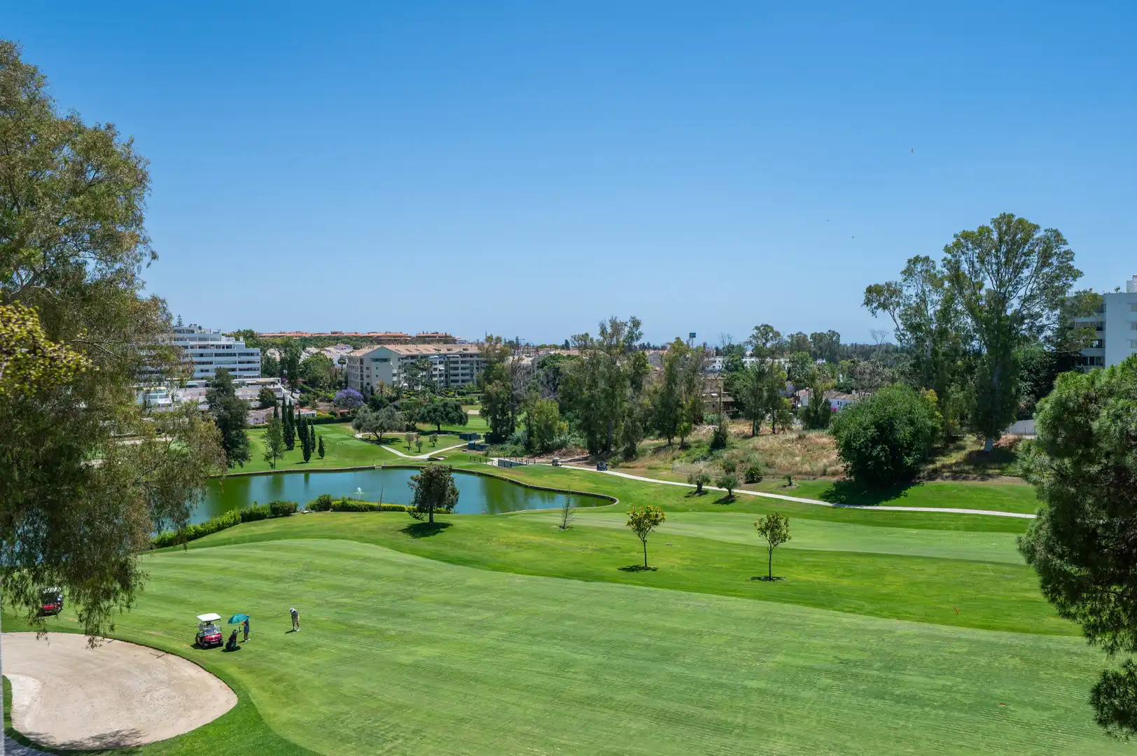 Exterior view of Attic for rent in Marbella  with Air Conditioner, Terrace and Swimming Pool