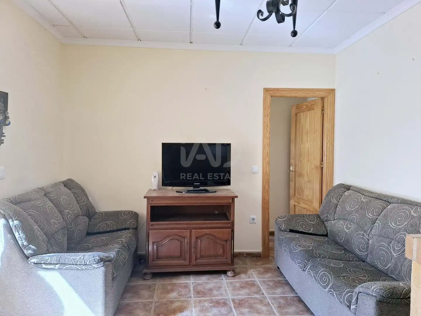 Sala d'estar de Finca rústica en venda en Lorca amb Calefacció i Terrassa