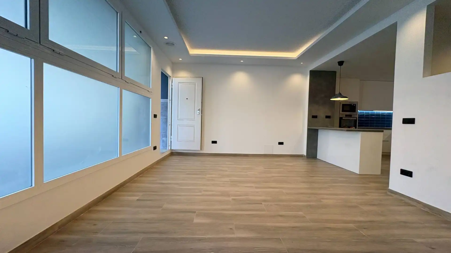 Wohnzimmer von Wohnung zur Miete in Aldaia mit Klimaanlage, Heizung und Parkett