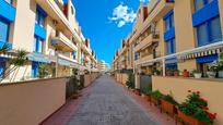 Exterior view of Flat for sale in Canet d'En Berenguer  with Air Conditioner, Heating and Private garden