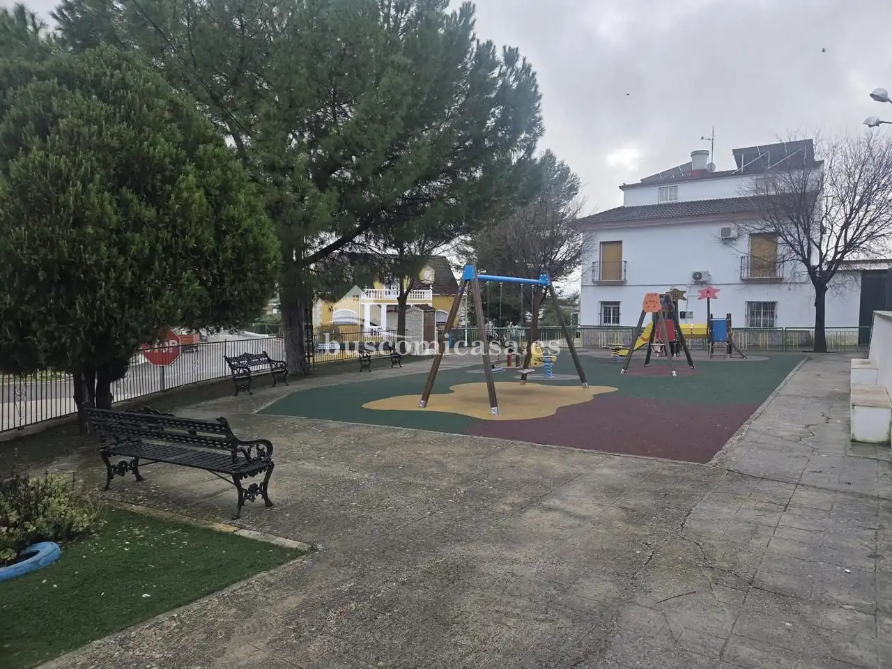 Exterior view of Detached homes for sale in Higuera de Calatrava  with Storage room and Furnished